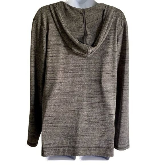 Reel Legends Gray Pull Over Hoodie Womens Large - Picture 6 of 8